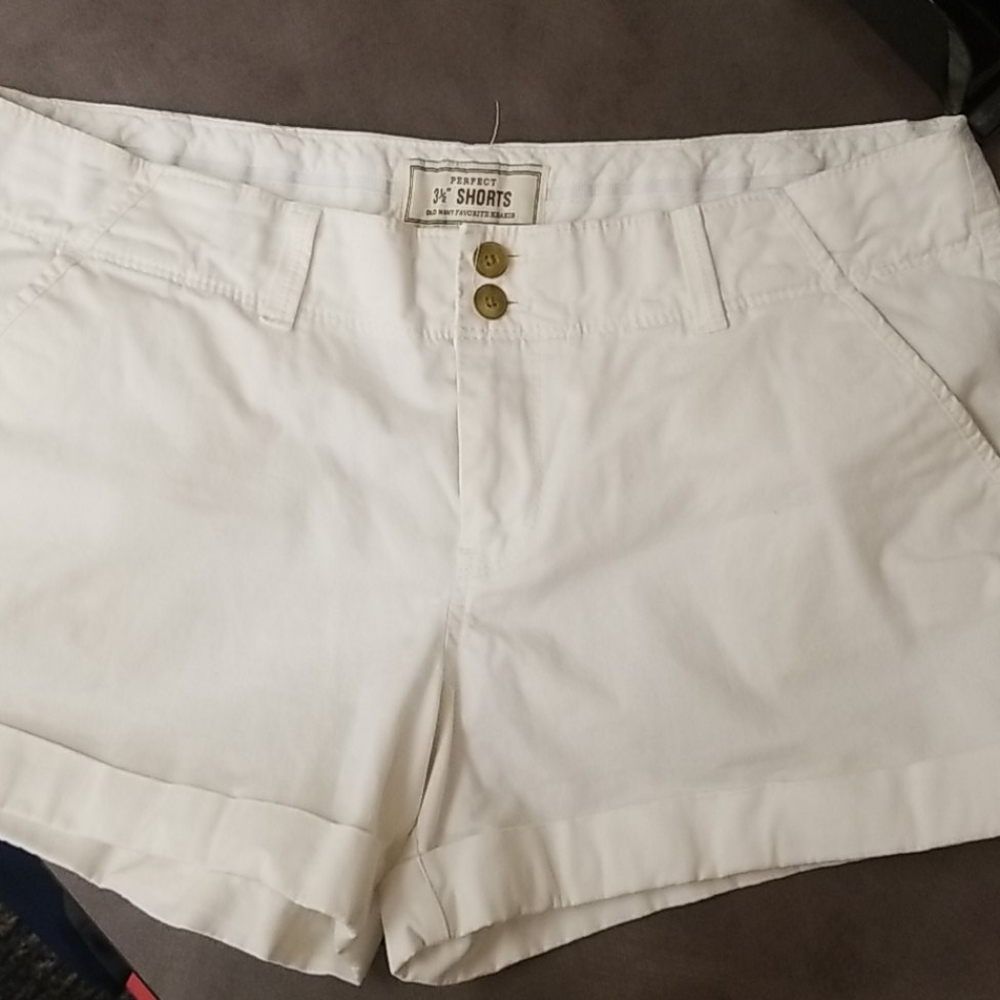 White Shorts